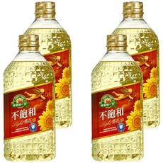 得意的一天 不飽和葵花油 Light 100%精製 健康好選擇, 1.58L, 4瓶