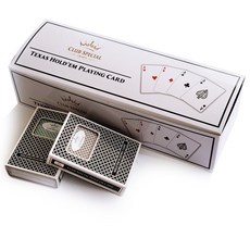 Club Special Premium Jumbo Index Hold'em Card 綠薄荷 6p + 暗金 6p 套裝, 留蘭香，深金色