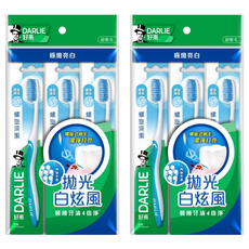 DARLIE 好來 螺旋深潔牙刷 進口螺旋刷毛 六角形刷毛, 3支, 2組