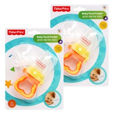 fisher-price 費雪 矽膠蔬果咬咬樂, 黃色, 2組