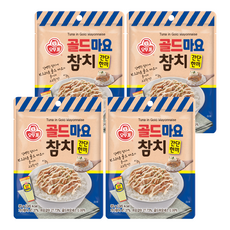 OTTOGI 不倒翁 黃金美乃滋鮪魚調理包, 95g, 4包