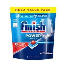 finish 全效合一洗碗塊 洗碗機專用 110顆, 1.815kg, 1袋