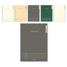 스프링 노트 대 5호, 랜덤발송, 6개
