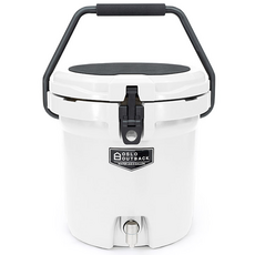 OSLO 便攜式戶外飲水桶 18.9L, 白色的