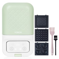 VOBON 三合一智能數字三明治機+油刷+洗刷, VB-SM593GC