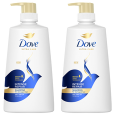 Dove 多芬 深層修護洗髮精，強韌抗斷，受損髮質適用, 680ml, 2瓶