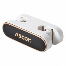 FAmILyLIFE 生活 拖把掃把收納架 雙頭拖把夾 A-136-BK, 1個, 黑金