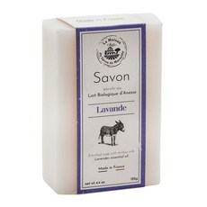 La Maison du Savon de Marseille 馬賽皂之家 極白潤膚驢奶皂 南法薰衣草, 125g, 1個
