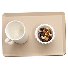 로야 낮은 논슬립 사각 트레이, 샌드베이지, 1개