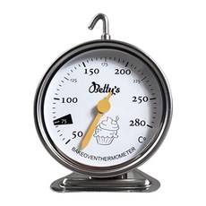 Betty's 焙蒂絲 280度專業用烤箱溫度計 直徑7cm, 1個