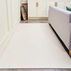 딩동펫 반려동물 방수 미끄럼방지 매트, 밀크 아이보리, 1개