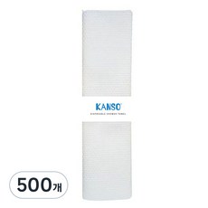 간소 더 도톰한 일회용 샤워타올, 화이트, 1개입, 500개