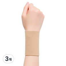 homet 手腕護具 米膚色 2入, 3個