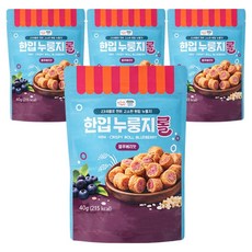 水果磨坊 一口鍋巴捲 藍莓口味, 40g, 4個