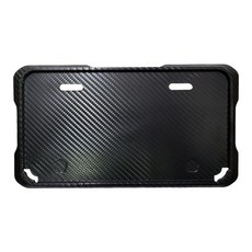 機車碳纖維車牌框 Ai 1 ultra DRG2曼巴專用, 1個, 黑色