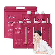 BB LAB 科研 蛋白奶昔粉隨身包 紅豆風味, 7包, 45g