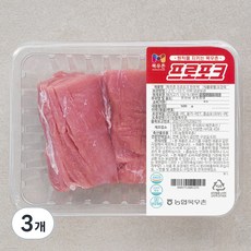 목우촌 프로포크한돈 안심 장조림용 (냉장), 500g, 3개