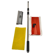 巧巧 A0272E 靜電三節拖把 鋁桿3~200cm, 1支