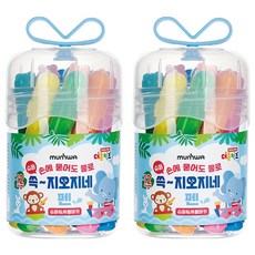 munhwA Douzone 兒童超耐洗記號筆, 2套, 12色