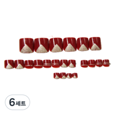 비투윈 패디팁 세트, 6세트, 와인골드 젤타입