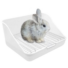 Rora Pet 方形鐵絲網小動物廁所, 隨機發貨, 1個