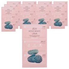 THE FACE SHOP 菲詩小舖 濟州火山泥黑頭3階段鼻貼, 1片, 10組
