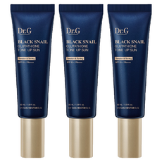 닥터지 블랙 스네일 글루타치온 톤업 선크림 SPF50+ PA++++, 50ml, 3개