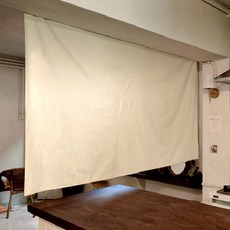 얼레디낫옛 블랭크 광목 패브릭 파티션