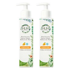 HH 草本新淨界 私密植萃抗菌潔淨露 樹影微風 涼感, 200ml, 2瓶