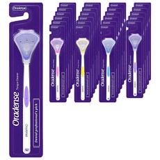 Auradens 舌頭清潔器 4 種+便攜式保護帽套組, 6組