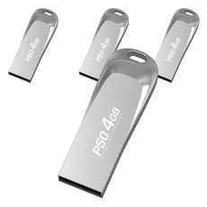PLEIGO USB 메모리 P50, 4GB, 4개