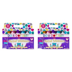 DO-A-DOT ART 點點畫筆 Royal Shimmer 5支入 塗鴉美術用品, 亮粉閃亮色, 2盒