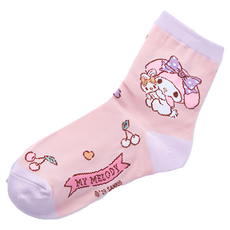 oneder 旺達 美樂蒂童襪-兔子 ,1雙, 19～21cm