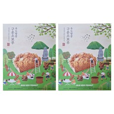 Chocotek 濟州烤酥菠蘿牛島花生 6入, 228g, 2個