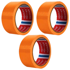 iQIHAN 高黏度強力泡棉膠帶, 橘色, 3個