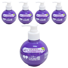 斯儂恩 寶貝髮魔 加強塑型 花草香, 塑型保濕 護髮, 200g, 5瓶