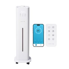 쿠잉 IoT 앱연동 복합 가습기 10L, 화이트, HDT-S10W