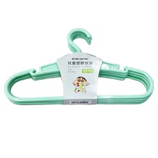 收納王妃 蠟筆小新兒童浮雕衣架 295 x 5 x 175mm 5個, 小新, 2組