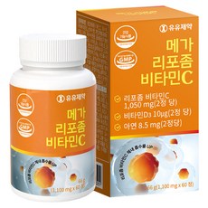 유유제약 메가 리포좀 비타민C 66g, 1개, 60정