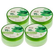 더페이스샵 신선한 제주 알로에 수딩젤, 300ml, 4개