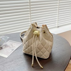 ARTJOY DIY My 絎縫水桶包製作皮革工藝套組, 1套, 白色