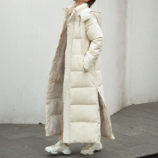 Chichills 女性Matthew輕量長版羽絨外套 10851