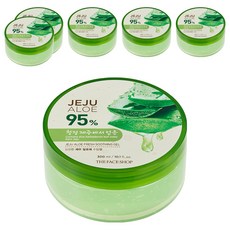 더페이스샵 신선한 제주 알로에 수딩젤, 300ml, 6개