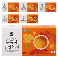 다농원 누룽지 둥굴레차, 1.5g, 100개입, 6개