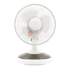 시프이컴 2in1 탁상형 집게형 미니 선풍기, TS-6, 그레이