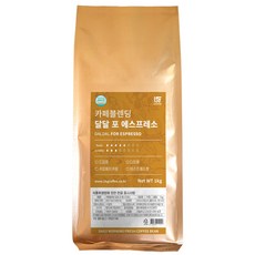 1kg COFFEE 香甜風味義式濃縮綜合咖啡豆, 無研磨咖啡豆, 1包