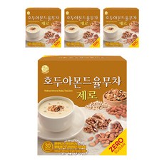 우리차 송원식품 호두아몬드 율무차 제로, 18g, 30개입, 4개