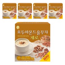 우리차 송원식품 호두아몬드 율무차 제로, 18g, 30개입, 5개