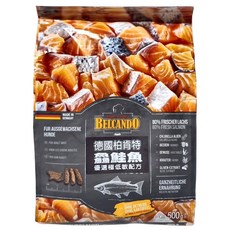 BELCANDO 柏肯特 全齡犬適用 無穀低敏乾糧, 鮭魚, 500g, 1包