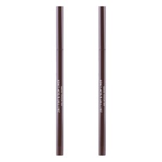 Baby Bright 超纖細順滑眼線筆 0.1g, #02棕色, 2件